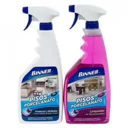 Binner Set De Limpiador Y Brillador De Pisos