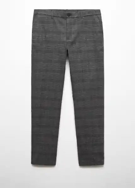 Pantalón Brest Gris Talla 42 Hombre Mango