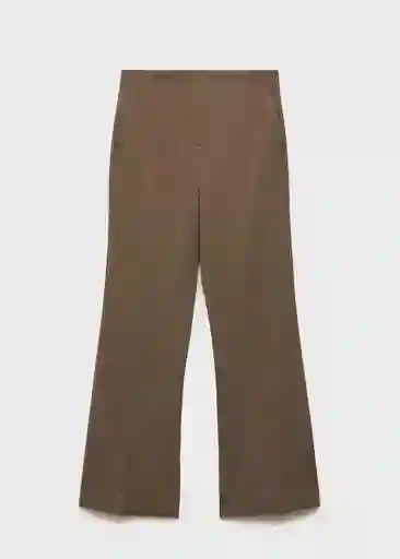 Pantalón Chloe Topo Talla 38 Mujer Mango