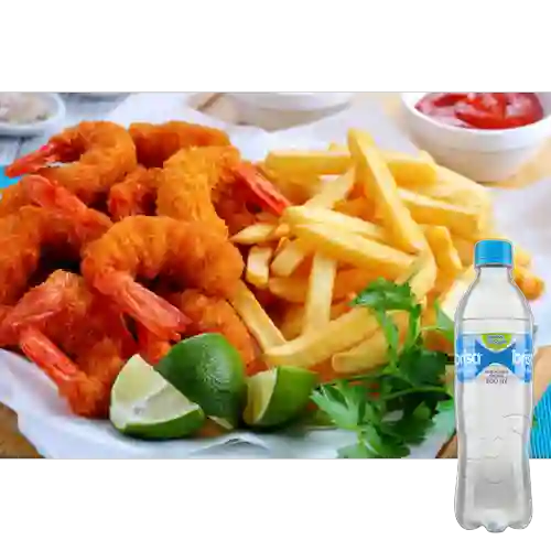 Combo Camarones Océano + Brisa Sin Gas 600ML