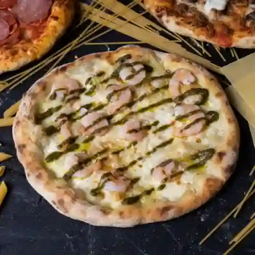 Pizza Mar & Tierra (camarones) Personal