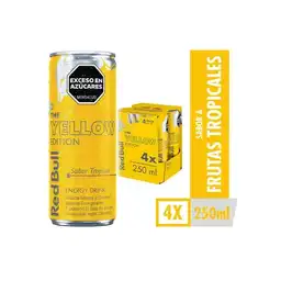 Red Bull Sabor Tropical 4uds