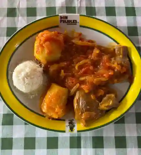 Doña sobrebarriga criolla