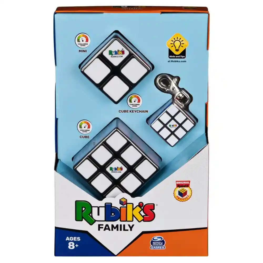 Rubiks Cubo Rubik Familia - Llavero