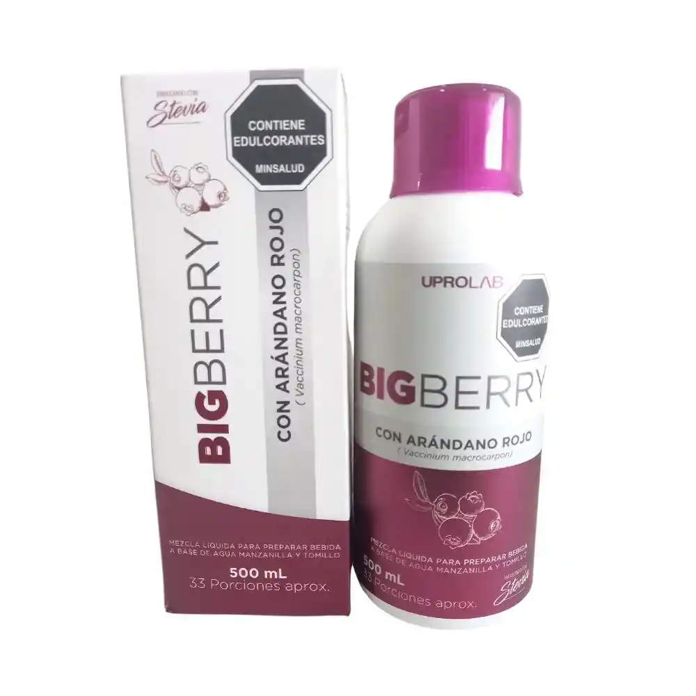 Bigberry Liquido Arandano Frasco