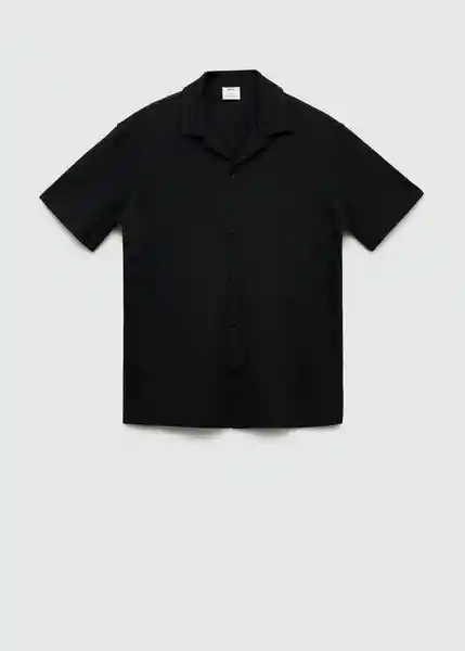 Polo Bonheur Negro Talla XS Hombre Mango