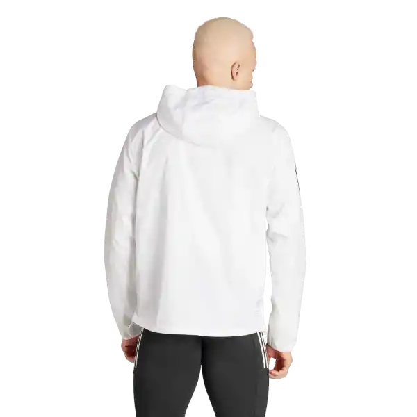 Adidas Chaqueta Otr b Correr Hombre Blanco Talla M