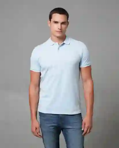 Camiseta Polo Hombre Azul L 190G101_AZU144112 Rifle