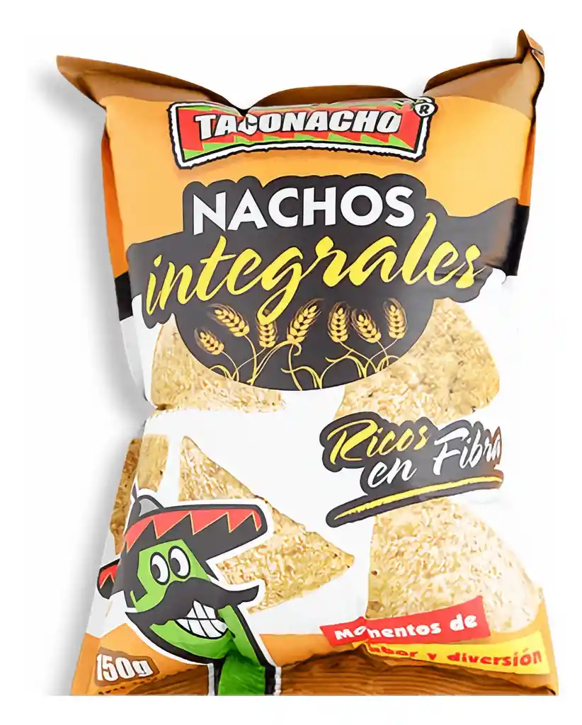 Taco Nacho Nachos Integrales Ricos en Fibra
