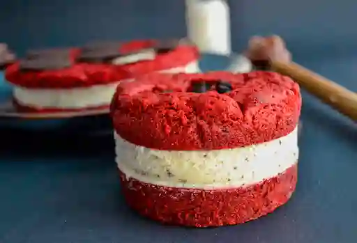 Torta Helada de Brownie Redvelvet