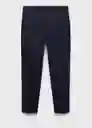 Pantalón Dublino Azul Noche Talla 44 Hombre Mango