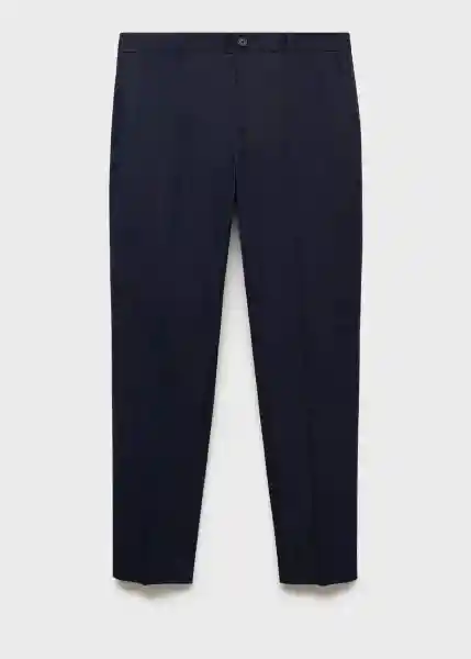 Pantalón Dublino Azul Noche Talla 44 Hombre Mango