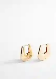 Pendientes Elsa Oro Talla 99 Mujer Mango