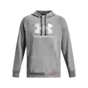 Under Armour Camiseta Rival Fleece Hd Hombre Gris LG 1379758-025