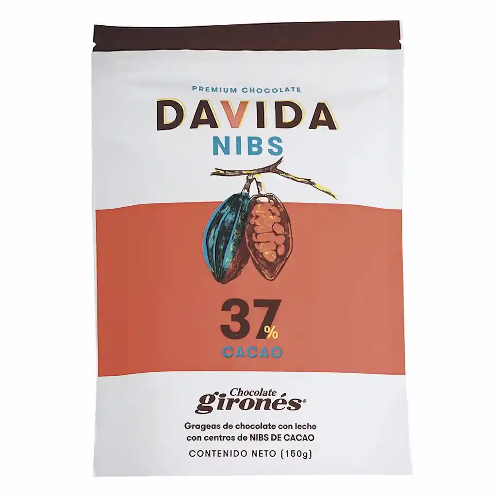 Davida Nibs 37 % Cacao