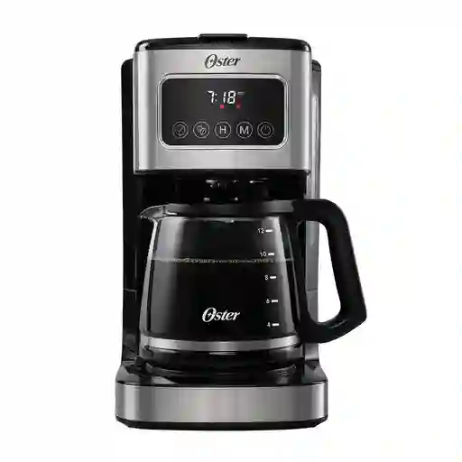 Cafetera 12 Tazas Programable Con Pantalla Tactil Oster 2196292