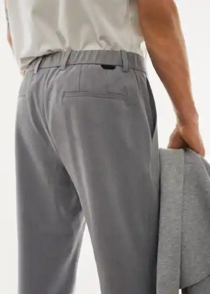 Pantalón Bologna Gris Claro Vigoré Talla 44 Hombre Mango