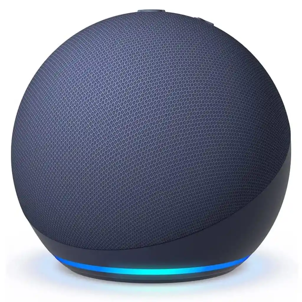 Amazon Echo Dot 5th Gen Con Asistente Virtual Alexa Deep Sea Blue 110v/240v