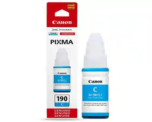 Canon Tinta Pixma Original 190 Cian