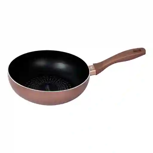 Wok Finlandek Select Aluminio Antiadherente Sin Tapa Vidrio 1 24x42x720 Cafe