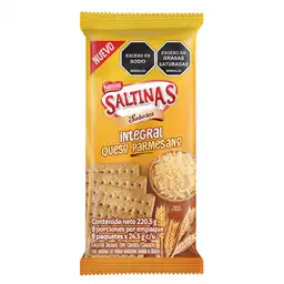 Saltinas Galleta Integral Sabor a Queso Parmesano