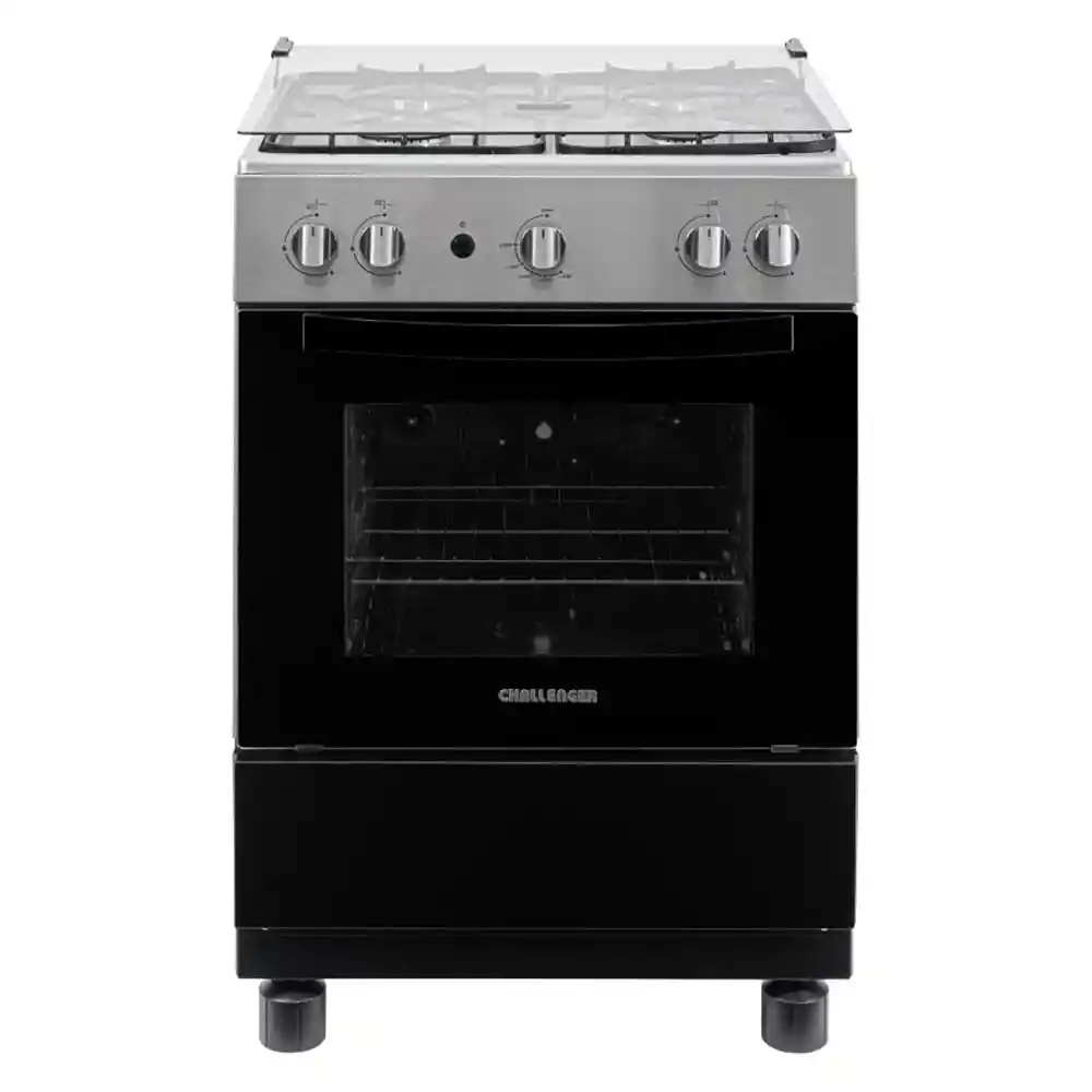 Estufa Piso Challenger Inox 4 Puestos Gp Si9462