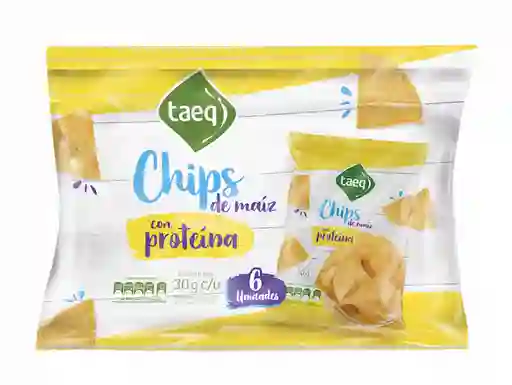 Taeq Chips de Maíz con Proteína