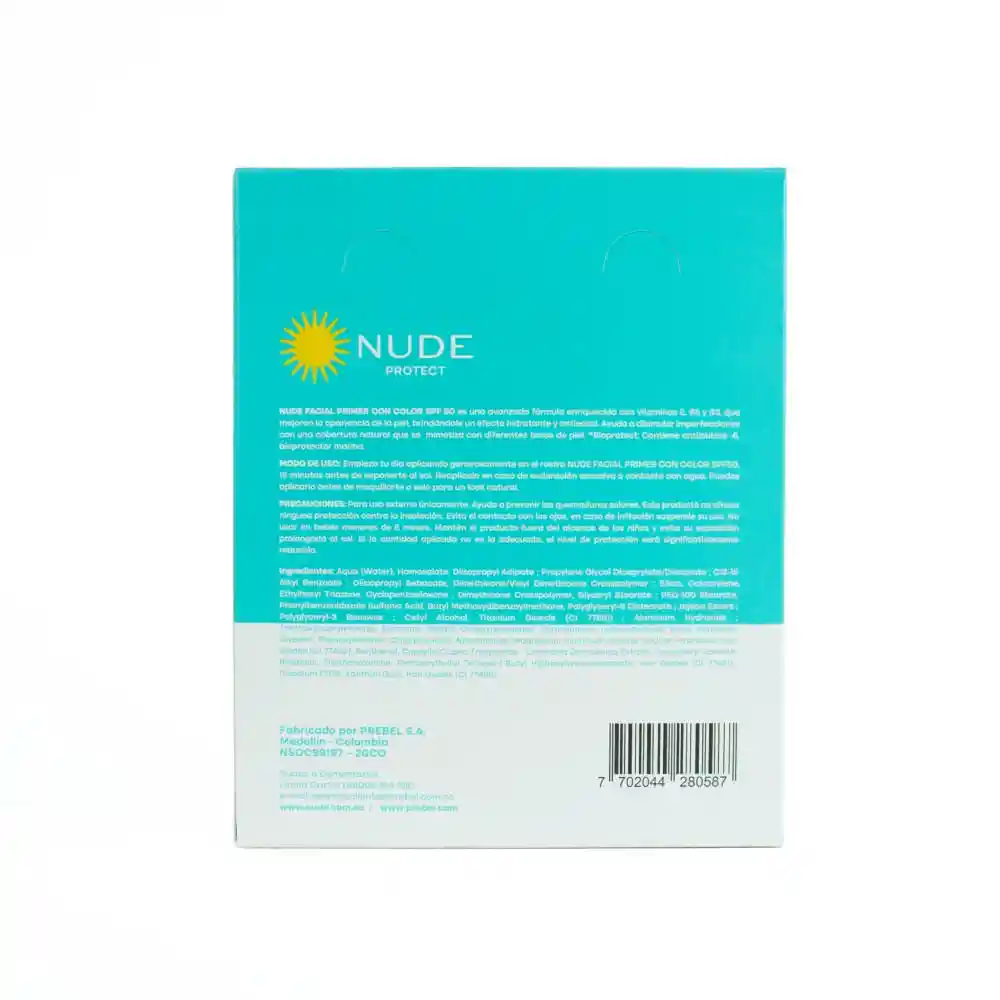 Nude Protector Solar Facial Protect Spf 50