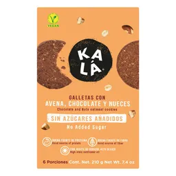Kalá Galleta con Avena Chocolate y Nueces