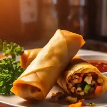 Porción de Rollitos Primavera(lumpias)