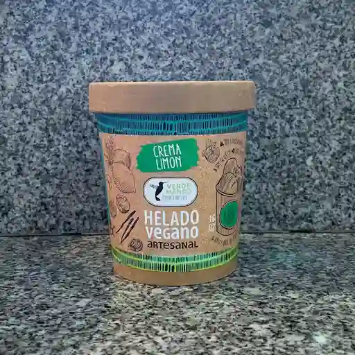 Pote Helado Vegano Crema Limon