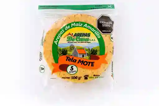 Arepas de Casa Arepa de Maíz Blanco Tela Mote