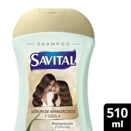 Shampoo Savital Aminoácidos y Sábila