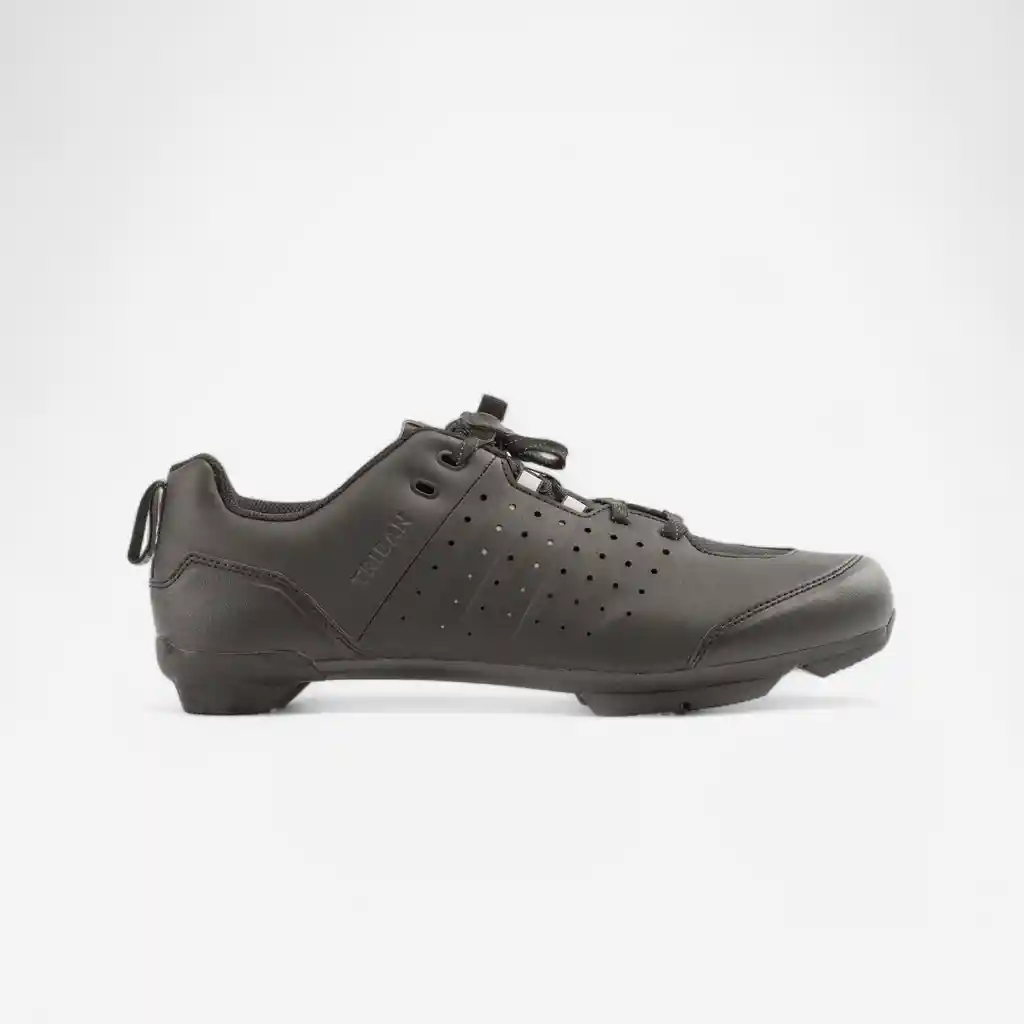 Zapatillas Ciclismo Gravel y Ruta Unisex Triban Grvl500 Negras