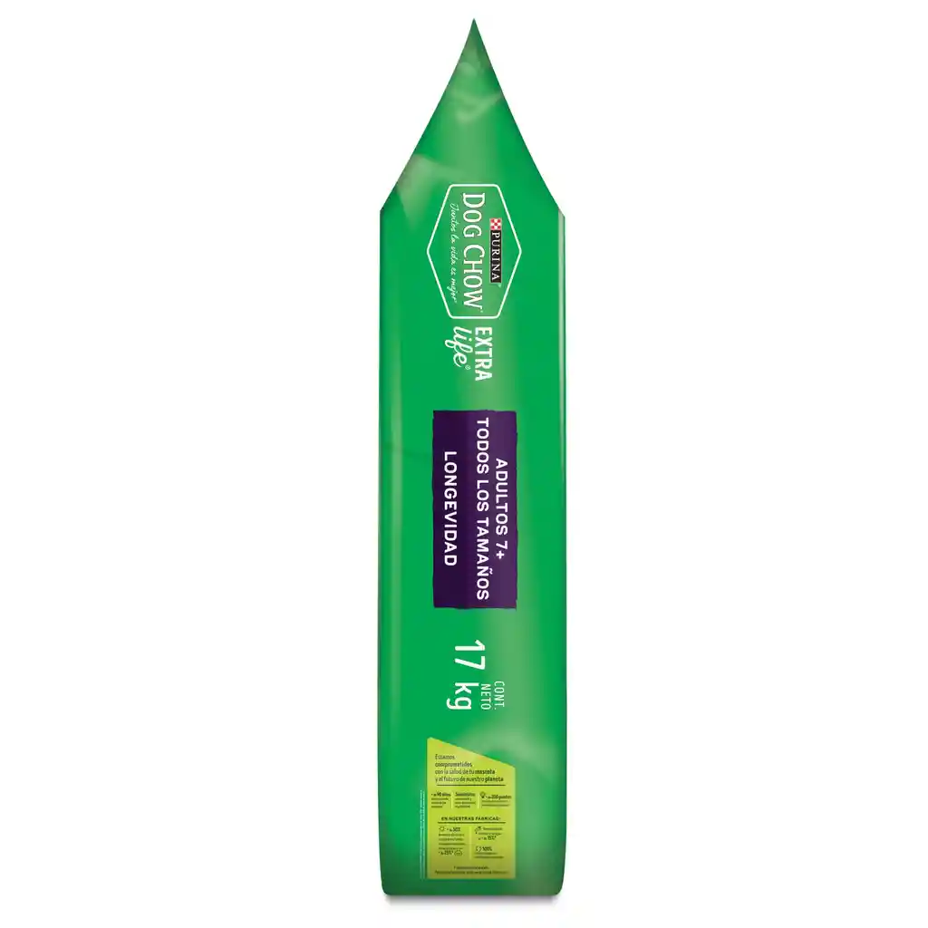 Comida para perro Dog Chow mayores a 7 años (Senior Longevidad) x 17 kg