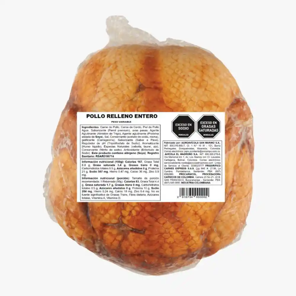 Pollo Relleno Avicampo