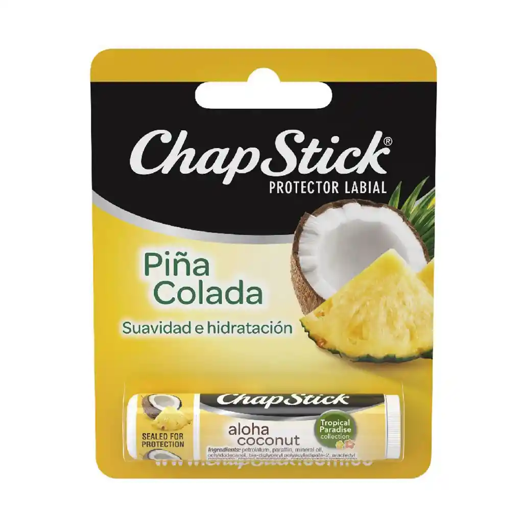 Chapstick Protector Labial de Piña Colada