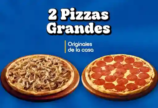 2 Pizzas Grandes