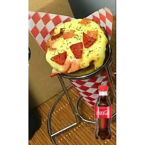 Combo Kono de Pizza Margarita + Coca-cola 250Ml