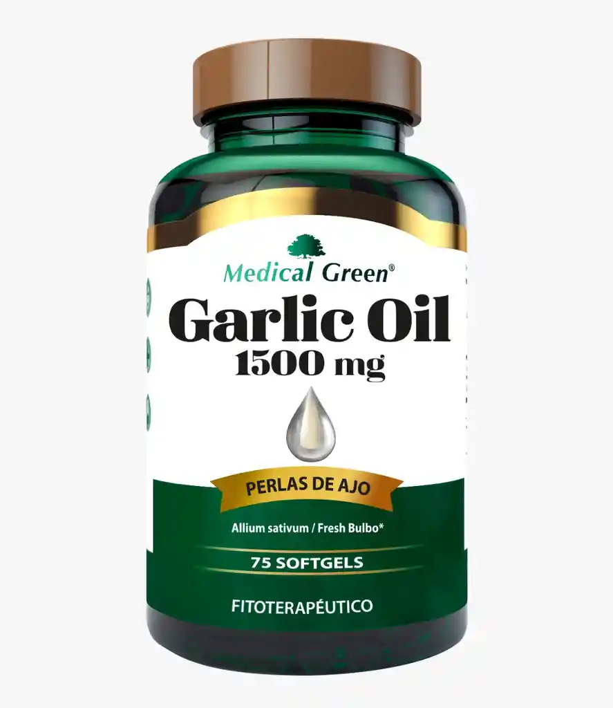 Medical Green Perlas de Ajo (1500 mg)