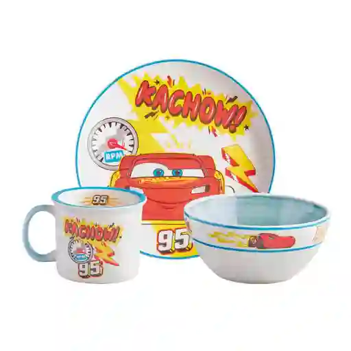 Set de Desayuno Cars Corona Sl1125150103