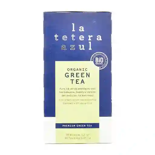 La Tetera Azul Té Verde Orgánico 