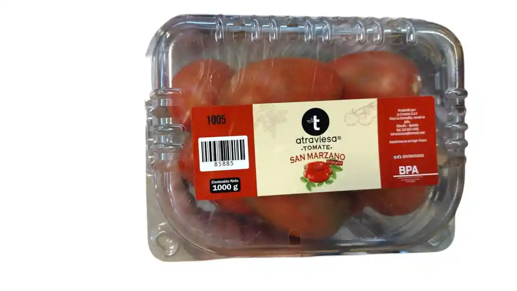 Tomate San Marzano*800gr