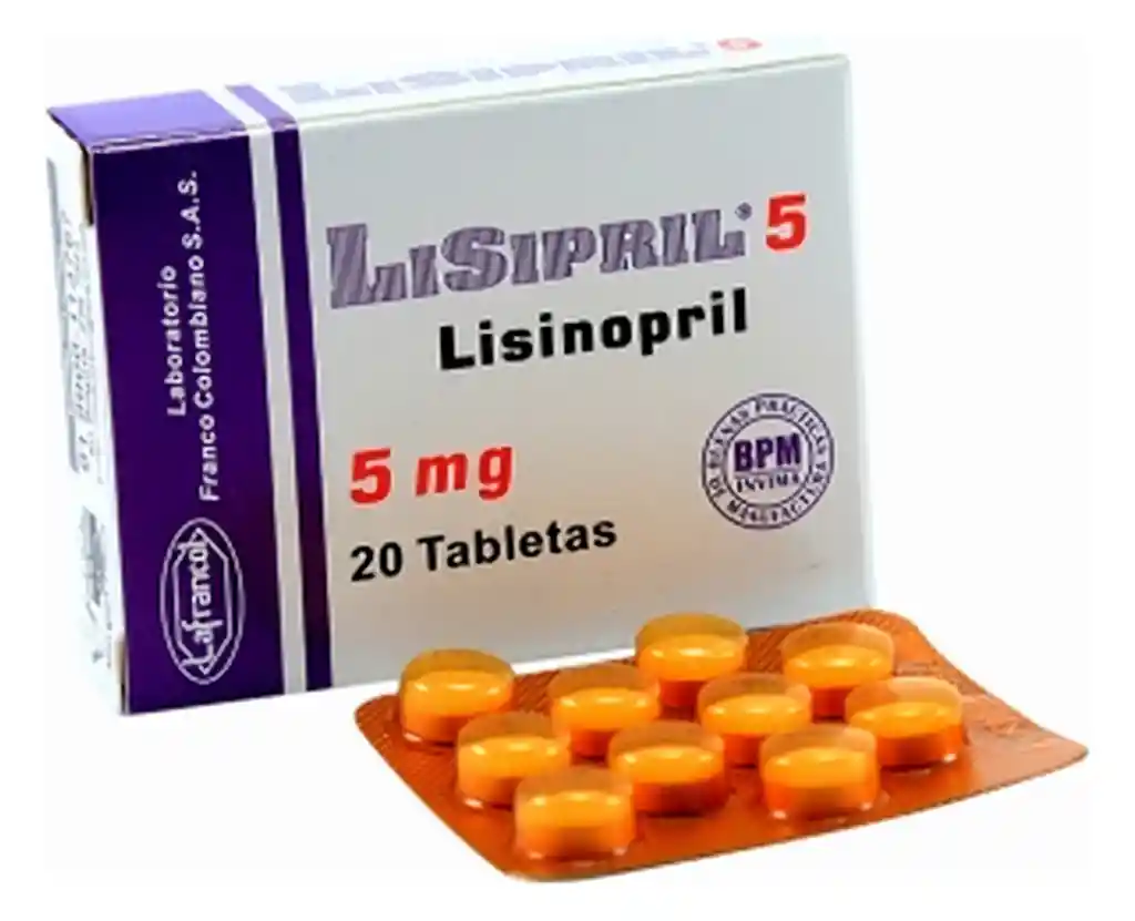 Lafrancol Lisipril Tabletas
