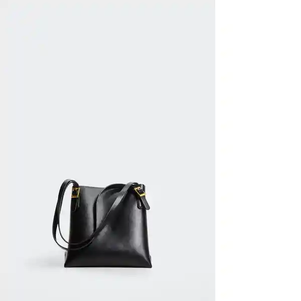 Bolso P Box Negro Talla 99 Mujer Mango