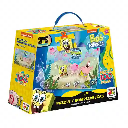Rompecabe 100piez Bob Esponja Toyng