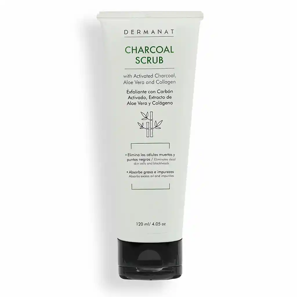 Dermanat Exfoliante Facial Charcoal Scrub