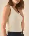 Suéter Tejido Crudo Puro Claro Talla L 462G213 Esprit