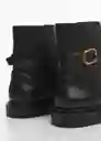 Botines Sindi Negro Talla 40 Mujer Mango