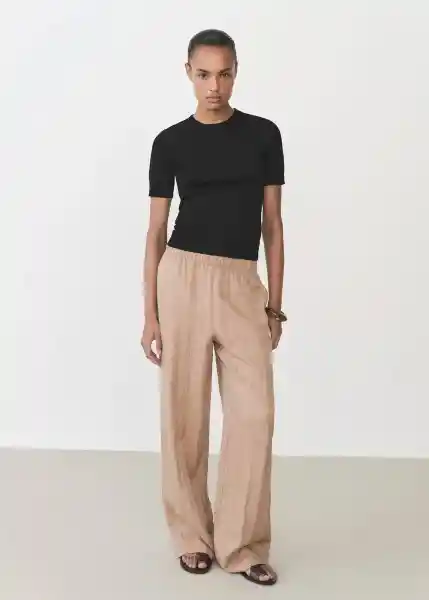 Jersey Basic Negro Talla S Mujer Mango